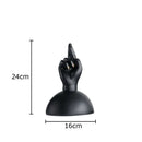 Modern black & gold foot statue artwork living room decor