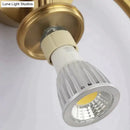 Modern black & gold irwin wall lamp bedroom sconce