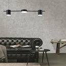 Modern black & gold island light fixture kitchen ceiling light