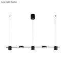 Modern black & gold island light fixture kitchen ceiling light