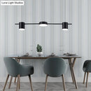 Modern black & gold island light fixture kitchen ceiling light