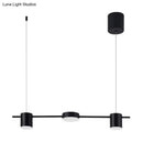 Modern black & gold island light fixture kitchen ceiling light