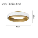 Modern black & gold led ceiling lamp for home office