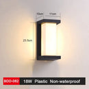 Modern black & gold led wall lamp for living room sleek geometric design
