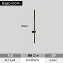 Modern black & gold led wall lamps living room minimalist sconces