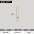 Modern black & gold led wall lamps living room minimalist sconces