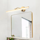 Modern black & gold led wall light bathroom fixture 110v-120v