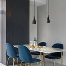 DecorBites™ Black Metal LED Luxury Pendant Chandelier for Modern Home Décor