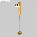 Modern black & gold metallic wall lighting – bedroom flush mount wall