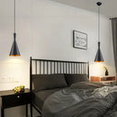 Modern black & gold musical pendant light for dining room