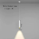 Modern black & gold oval pendant lamps bedroom minimalist lighting