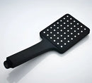 Modern black & gold rainfall shower head bathroom handshower