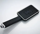 Modern black & gold rainfall shower head bathroom handshower