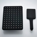 Modern black & gold rainfall shower head bathroom handshower