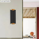 DecorBites™ Minimalist Twist Wall Sconce with Metallic 2-Bulb Light Fixture for Porch