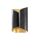 DecorBites™ Minimalist Twist Wall Sconce with Metallic 2-Bulb Light Fixture for Porch