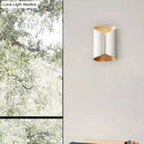DecorBites™ Minimalist Twist Wall Sconce with Metallic 2-Bulb Light Fixture for Porch