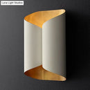 DecorBites™ Minimalist Twist Wall Sconce with Metallic 2-Bulb Light Fixture for Porch