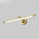 Modern black & gold wall light fixture bedroom dressing table