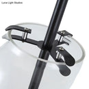 Modern black & gold wall mounted light living room glass sconce