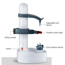 Modern black & gray electric peeler – kitchen fruit slicer gadget