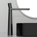 Modern black & grey brass basin faucet bathroom mixer tap