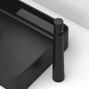 Modern black & grey brass basin faucet bathroom mixer tap