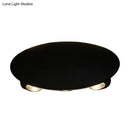 Modern black hexagonal led wall washer sconce for hallway lighting
