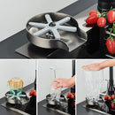 Modern black high pressure glass cup washer kitchen sink tool