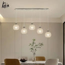 Modern black iron cage pendant lamp kitchen island lighting