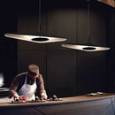 Modern black irregular art pendant lamp for living room