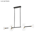 Modern black island pendant light with white glass – kitchen fixture