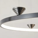 Modern black italian style led pendant light for living room