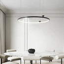 Modern black italian style led pendant light for living room