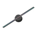Modern black led hologram fan projector retail display living room