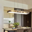 Modern black led pendant ceiling light for dining room 110v-120v