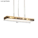 Modern black led pendant ceiling light for dining room 110v-120v