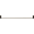 Modern black led strip wall lamp for minimalist living room glow