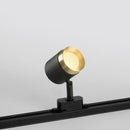 Modern black led track spotlight 3 light kitchen rail ceiling lamp