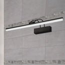 Modern black led vanity lighting fixture bathroom wall sconce
