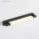 DecorBites™ Modern Black LED Vanity Mirror Light Wall Mounted Lamp - Simple Straight Design with Warm/White Light