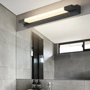 DecorBites™ Modern Black LED Vanity Mirror Light Wall Mounted Lamp - Simple Straight Design with Warm/White Light