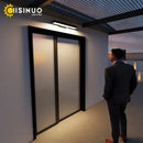 Modern black led wall light dusk dawn motion sensor outdoor sconce