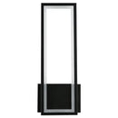 Modern black led wall sconce bedroom vertical light