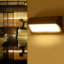 Modern black led wall sconce outdoor light with 10w maximum bulb wattage