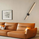 Modern black led wall sconce with dimmable touch switch for bedroom