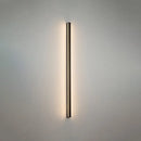 Modern black linear flush mount wall sconce – hallway light
