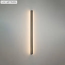 Modern black linear flush mount wall sconce – hallway light