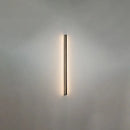 Modern black linear flush mount wall sconce – hallway light