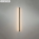 Modern black linear flush mount wall sconce – hallway light